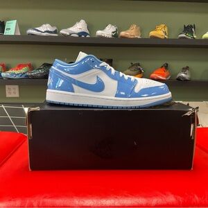 AIR JORDAN 1 LOW LEGEN BLUE SZ 9M/10.5W USED